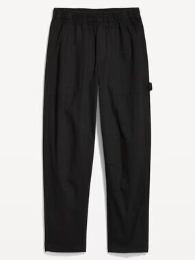 Old Navy High-Waisted Pulla Utility Pants Black L